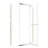 Corner Shower Enclosure 36 In. W X 72 In. H Frameless Neo-Angle Shower Enclosure, 1/4" (6Mm) Clear SGCC Tempered Glass, Pivot Shower Door,Shower Base Not Included-121060201