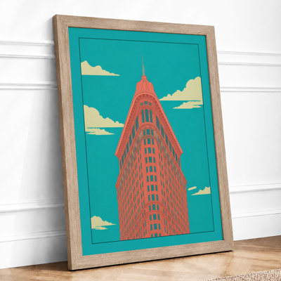 Chrysler Building Icon Art Deco - Framed Print