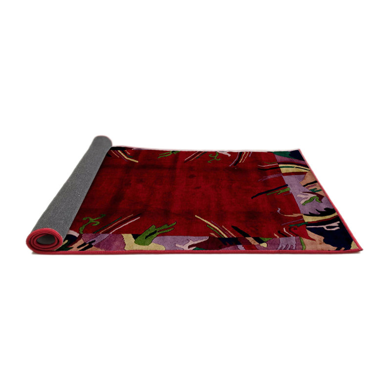 Milad Abstract Indoor Rug, Round 4'