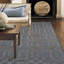 Vegas Geometric Wool Hand Woven Area Rug-27503109