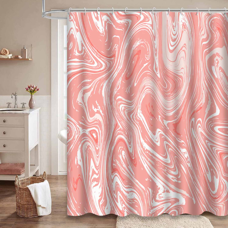 Rideau de douche Marble Marble, L 72 po x l 72 po