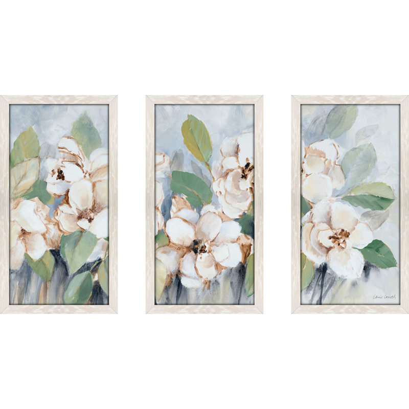 «Modern Fleurs» par Lanie Loreth - cadre photo multi-pièces, L 40,5 po x H 25,5 po x P 1 po