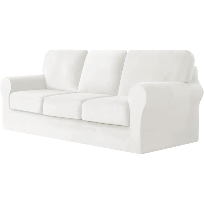 Outdoor Patio Sofa Cover, White