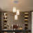 3 Lights Modern Chic Glass Pendant Light Adjustable Height-2063802871
