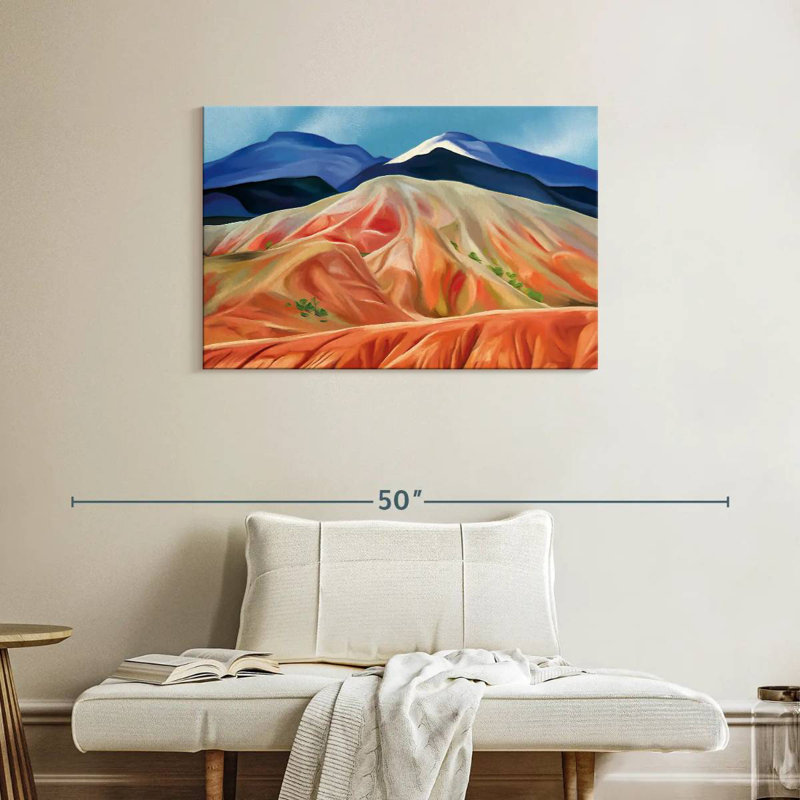 Mount Bogdo Peaks, 24" H x 36" W