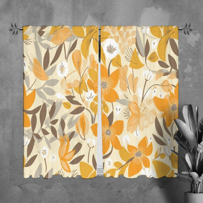 Ninaz Room Darkening Curtain Pair