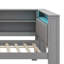 Lit plateforme avec tablettes de rangement, lit gigogne-421616765