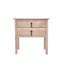 Albie 54cm W Solid + Manufactured Wood Bedside Table-1716142161