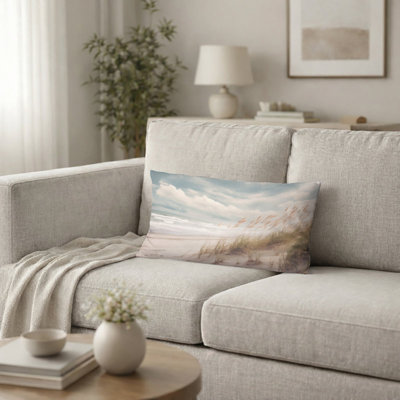 Coussin décoratif Beach Beach, H 12 po x l 20 po