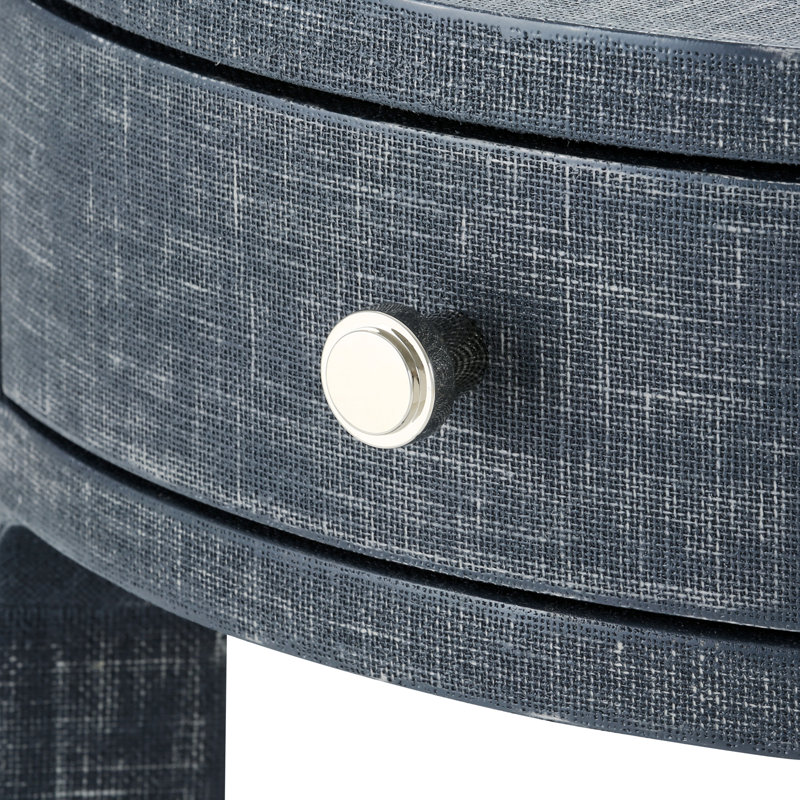 Dakota End Table, Navy Blue