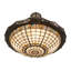 Fleur-de-Lite 4 - Light Semi Flush Mount
