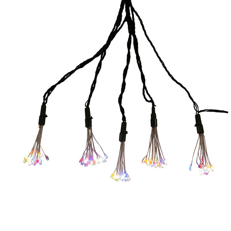 Kurt Adler 294-Light 20 Drop Dual Color LED Icicle Set