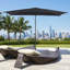 Parasol de patio rectangulaire avec manivelle (sans base)-829646148