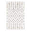 Tapis géométrique blanc / gris Junius-252755203