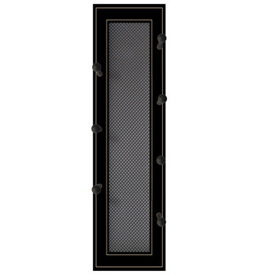 Manufactured Wood Wall Organizer with Key Hooks