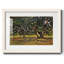 Forêt de Fontainebleau, 1865 - Reproduction encadrée rustique avec tableau mat-787047546-787047547
