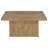 Exeter Mango Square 2-Piece Coffee Table Set