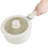 8pc Cookware Set With Handle, Cream