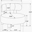 Fauteuil d'appoint Calianna