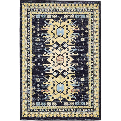 Tapis bleu Adonnis