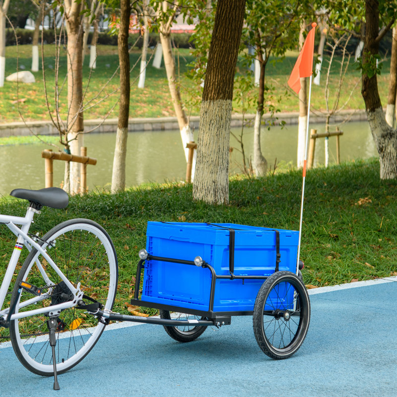 Bicycle Cargo Garden Cart, Blue