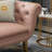 Retro luxury leather chaise lounge