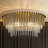 4 - Light Glass Flush Mount Ceiling Light