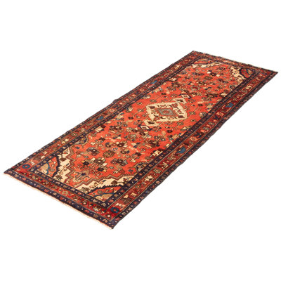 Tapis unique en cuivre fait à la main 3 pi 7 po x 9 pi 6 po Andelz