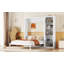 Lit escamotable double pleine grandeur avec tablettes-834471414