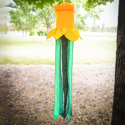 Spring Floral Windtail Windsock
