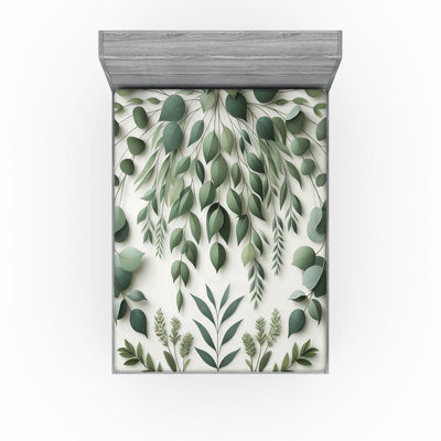Ensemble de draps-housse en microfibre pour chambre d'amis