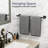 30" Wall Mounted Towel Bar Bath Hardware Accessory
