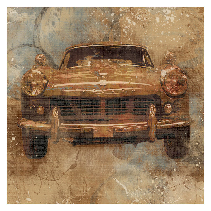« live to on i », art sur toile, H 37 po x l 37 po x P 1,5 po