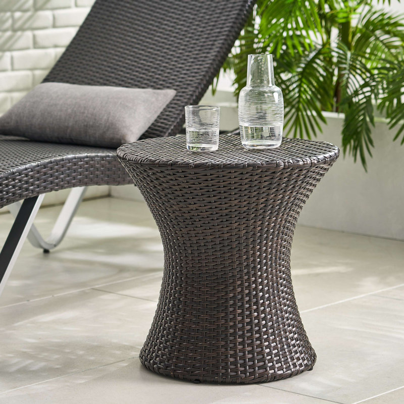 Table de bout Kono (sans plateau en verre), table de bout