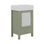 Meuble-lavabo de 20 pouces avec lavabo en céramique et beaucoup de rangement-117553358