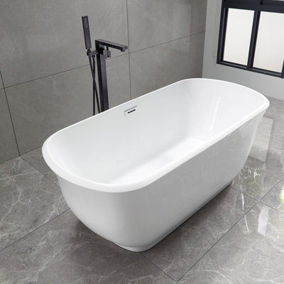 67'' W 22.8'' H Tub & Shower Kit