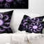 Coussin lombaire à fleur arrondie floral