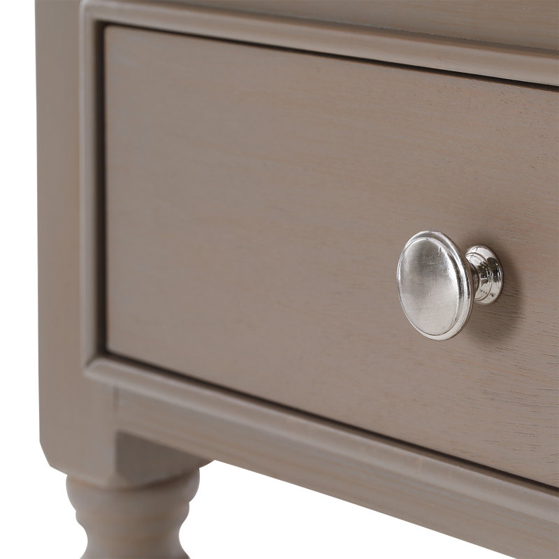 Bobby Jones End Table, Taupe