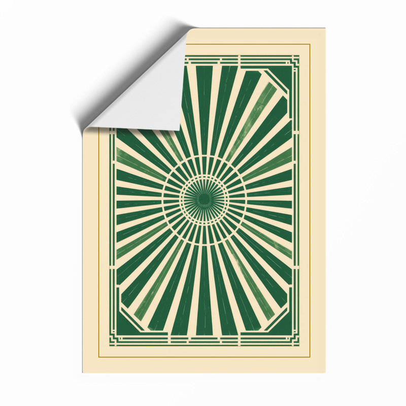 Sunburst Geometric - Print, Unframed, A2 - 59.4 x 42.0 cm
