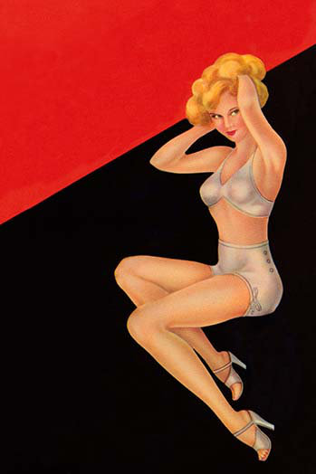 « plenti grand pin-up » par crocker rétro