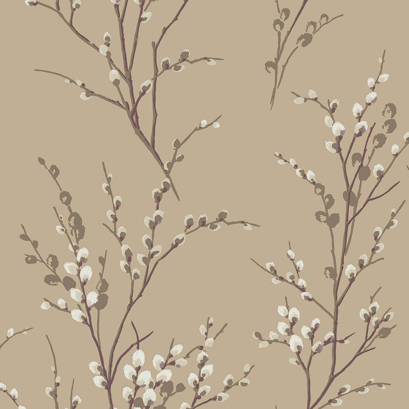 Rouleau de papier peint Laura Ashley Willow, Naturel