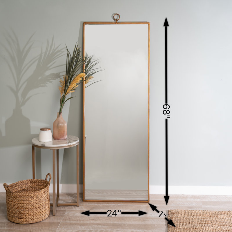 Zola Flat Metal Mirror