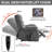Electric Power Lift Chenille Recliner With Heat And Massage-291751694