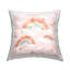 Coussin d'extérieur imprimé rose par Daphne Polselli-103965938