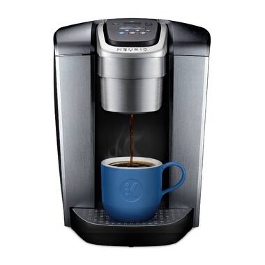 Keurig K-Elite Single-Serve K-Cup Pod Coffee Maker with Iced Coffee  Setting, Brushed Slate