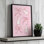 «Ribbon Bows and Bunnies in Red» par Garima Dhawan, impression