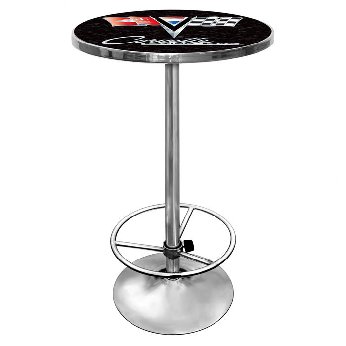 Round Metal Base Dining Table, Noir