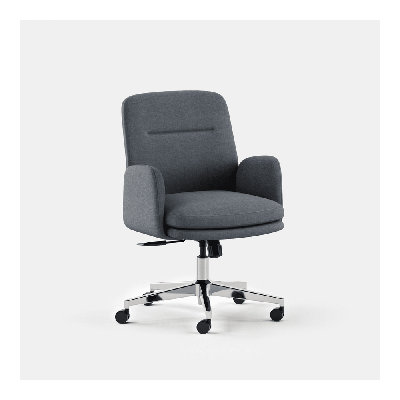 Fabric Office Chair with Lumbar Support