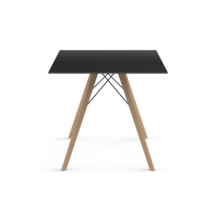 Faz Wood Dining Table Edge Top - Square