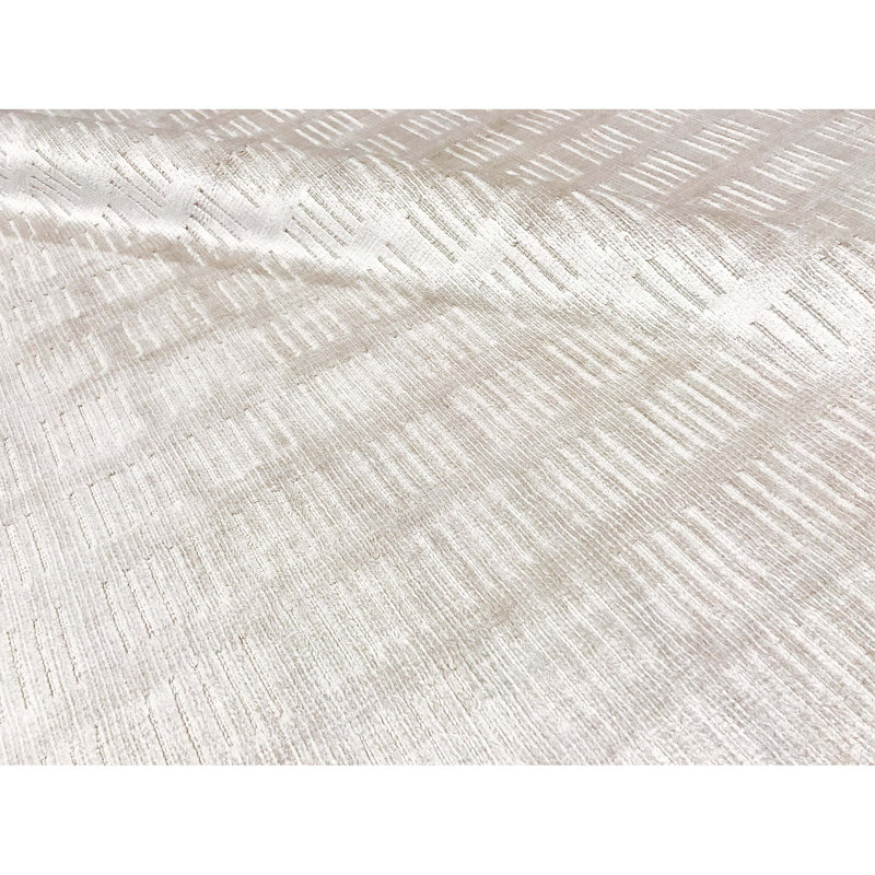Striped Area Rug in Ivory, Rectangle 5'11" x 8'11"